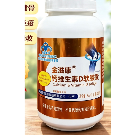 金滋康钙维生素D软胶囊（积分兑换）